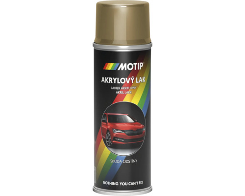 MOTIP ŠKODA Autolak ve spreji Béžová Atacama Metalická 200 ml