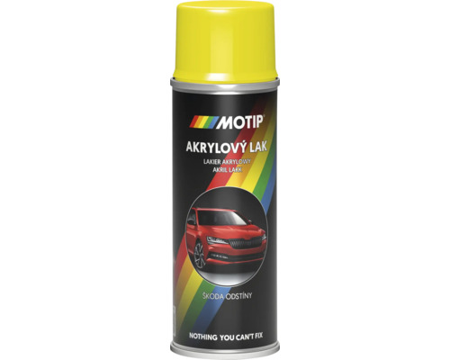 MOTIP ŠKODA autolak ve spreji žlutá světlá 200 ml