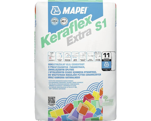 Lepidlo Mapei Keraflex Extra S1 25 kg