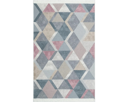 Kusový koberec Arya 10 blue/pink 80x300 cm
