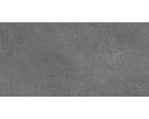 Šedá dlaždice s betonovým vzhledem pro vnitřní i venkovní použití.
