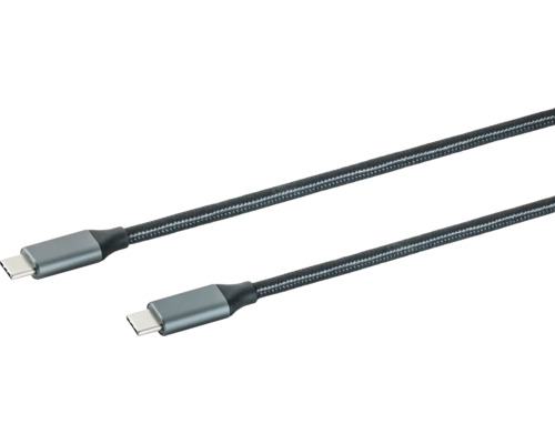 USB-C kabel s textilním opletením