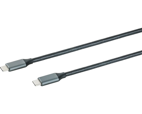 USB kabel typu C s textilním opletením