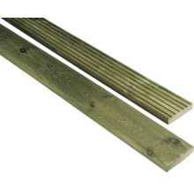 Dřevěné terasové prkno borovice 21 x 120 x 2500 mm impregnované-thumb-0