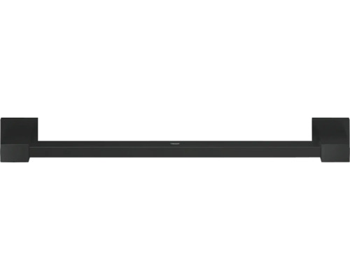 Černý soundbar se dvěma reproduktory