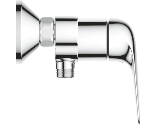 Rohový ventil z kovu s rukojetí