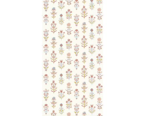 Vliesová tapeta retro květiny BOHEME 10,05x0,53m Textil s květinovým vzorem
