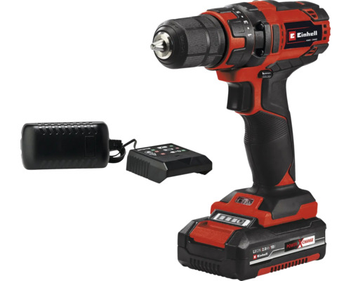 Aku vrtací šroubovák Einhell TC-CD 18/35 Li, včetně 1x aku 2 Ah a nabíječky Aku šroubovák Einhell s nabíječkou