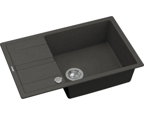 Granitový dřez s odkapávací plochou