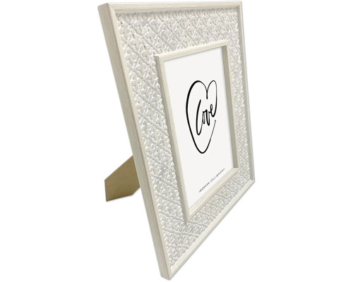 Ozdobný fotorámeček se vzorem a stojanem