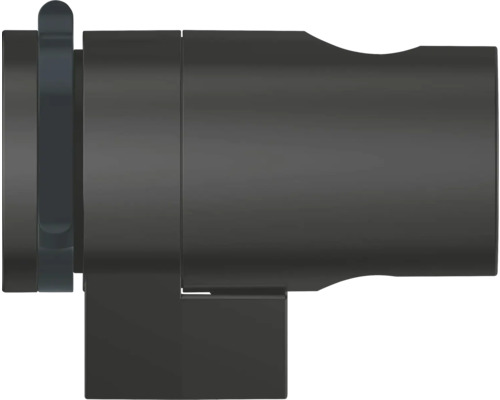 Černá přípojka vodovodní baterie