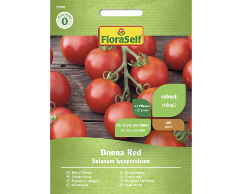 Rajče cherry Donna Red F1 FloraSelf