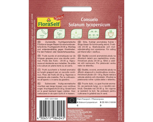 Balení semen Consuelo Solanum lycopersicum