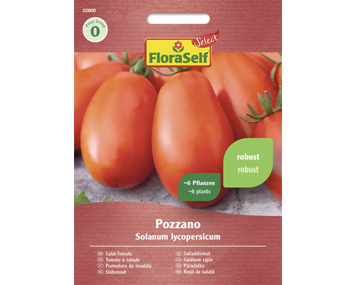 Rajče salátové Pozzano FloraSelf Select F1 hybrid