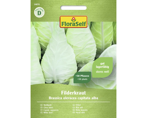 Zelí bílé Filderkraut FloraSelf