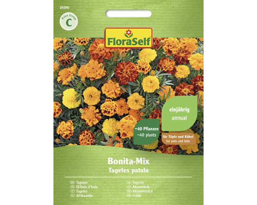 Aksamitník Bonita mix FloraSelf