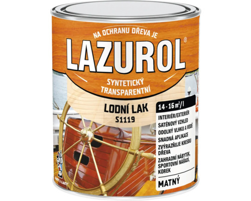 Lazurol S1119 lodní lak mat 750 ml