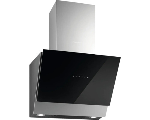 Nerezový a skleněný odsavač par pro montáž na stěnu