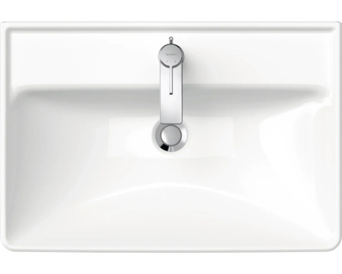 Umyvadlo s baterií, pohled shora