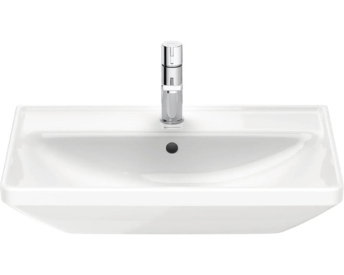 Umyvadlo ze sanitární keramiky s vodovodní baterií