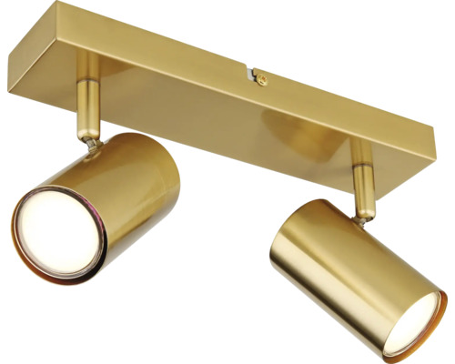 Dvouplamenové stropní svítidlo s nastavitelnými reflektory