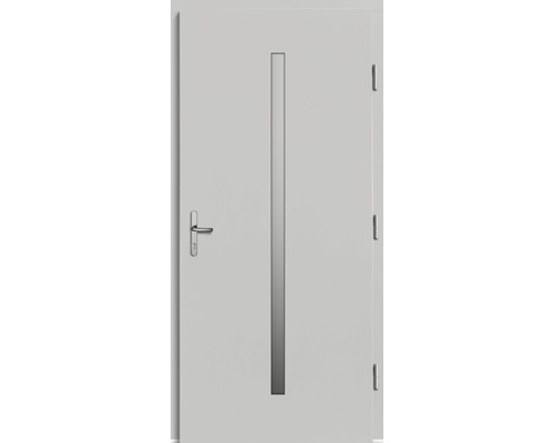 Interiérové dveře se světlíkem, klikou a kováním