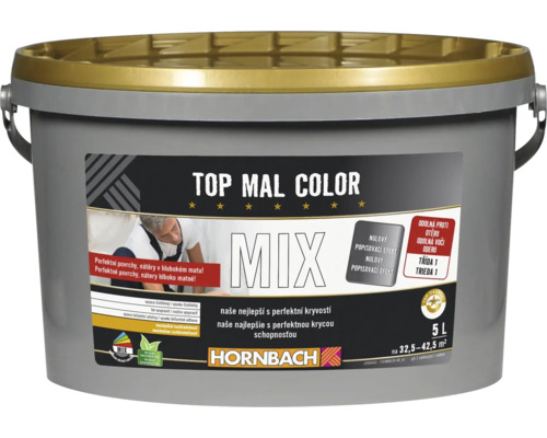 HORNBACH MIX Top Mal bez konzervantů 5 l báze B