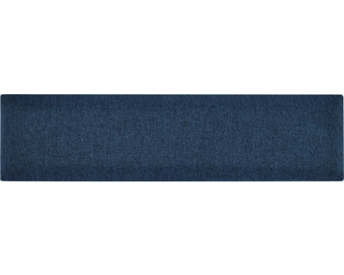 Čalouněný nástěnný Soft panel Luna 30 denim 60x15 cm Modrá textilní dlaždice