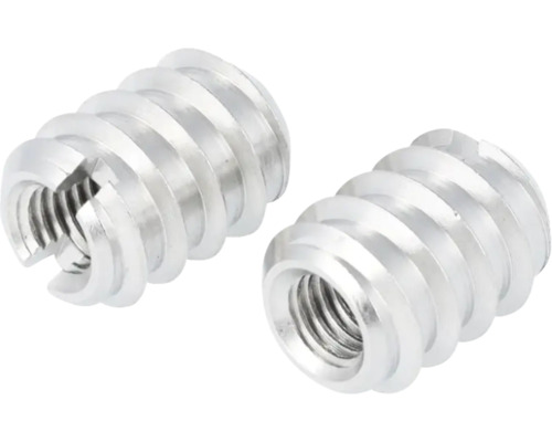 Závrtná matice s drážkou M6x15 mm nerez ocel A2, 100 ks
