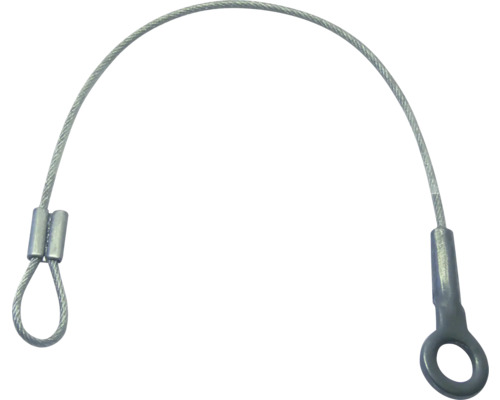 Bezpečnostní lano 145 mm PVC potažené nerez ocel A2