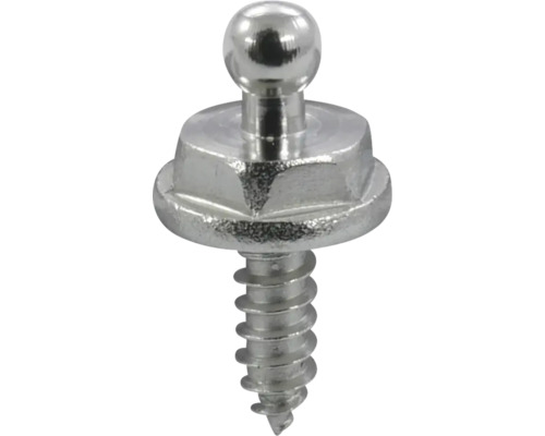 Šroub do plechu s plochou hlavou 4,2x10 mm s knoflíkem nerez ocel A2, 50 ks Šroub do plechu s plochou hlavou 4,2x10 mm s knoflíkem nerez ocel A2, 50 ks