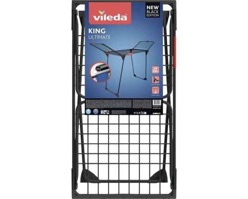 Sušák na prádlo Vileda King Ultimate složený