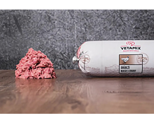 Maso pro psy mražené VETAMIX drůbeží maso s droby 2 kg Vetamix krmivo pro psy kuře, syrové krmivo pro psy