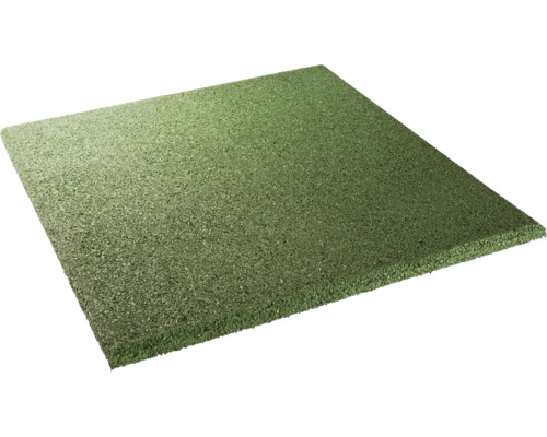 Gumová dlaždice ochranná tlumící pád Terralastic 50 x 50 x 2,5 cm zelená