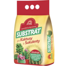 Substrát pro kaktusy a sukulenty v balení