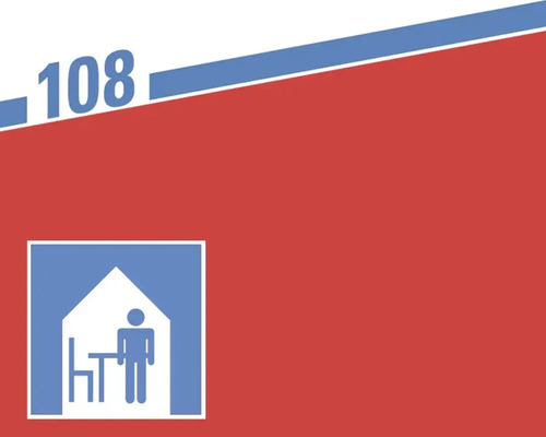 Symbol pro větrání obytných prostor s rekuperací tepla