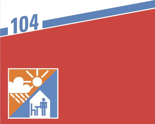 Symbol odolnosti proti povětrnostním vlivům a použití v interiéru