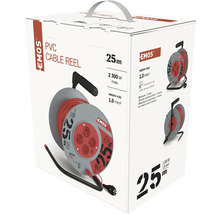 Balení kabelového bubnu EMOS s 25 metry PVC kabelu