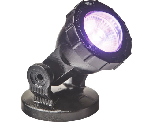 Černé LED jezírkové světlo