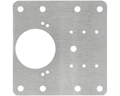 Kovová deska s několika otvory