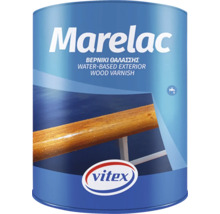 Plechovka vodou ředitelného laku na dřevo Marelac
