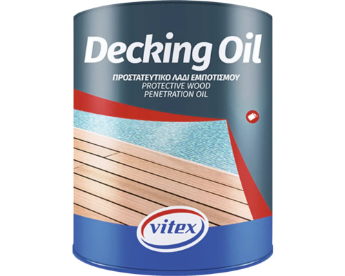 Plechovka s olejem na terasy Decking Oil