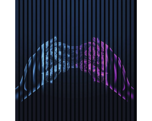 Designový akustický panel DIGI06E 1133x19x1195mm Dvě ruce jako digitální ilustrace