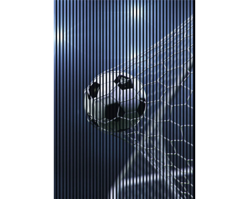 Designový akustický panel DIGI06J 1693x19x2400mm Fotbalový míč v brance