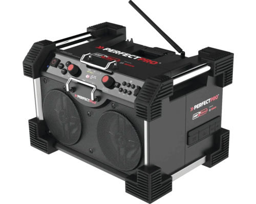 Stavební rádio PERFECTPRO ROCKHART 18V DAB+ a FM, Bluetooth