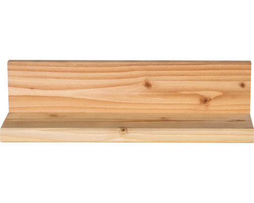 Dřevěná nástěnná police z borovicového dřeva