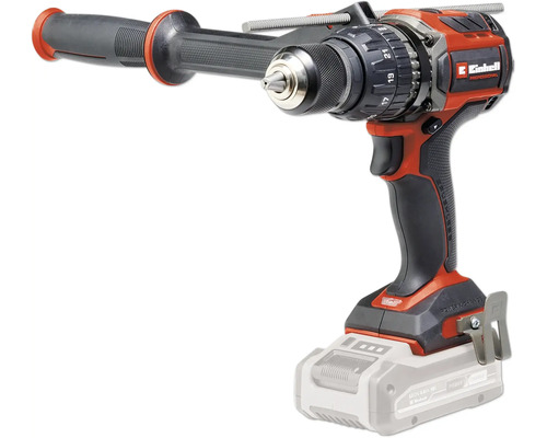 Akumulátorový vrtací šroubovák Einhell Professional s přídavnou rukojetí a akumulátorem