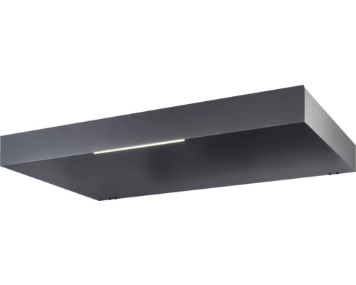 Obdélníkové stropní svítidlo s integrovaným světelným pruhem