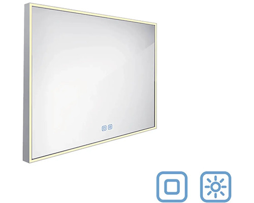 LED zrcadlo s osvětlením Nimco ZP 13000 90 x 70 cm IP 44