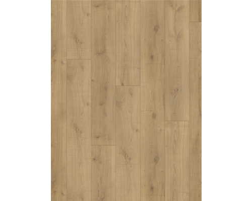 Detail světlé dubové laminátové podlahy